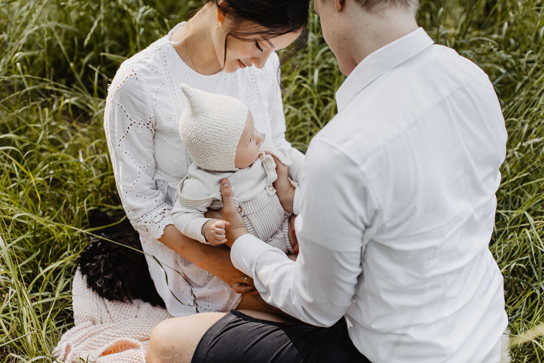 Familien-Shooting Outdoor im Sommer in Hamburg, Lüneburg, Stade.