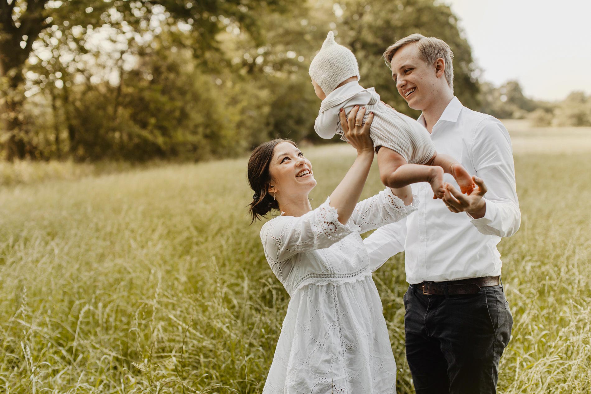 Familien-Shooting Outdoor im Sommer in Hamburg, Lüneburg, Stade.