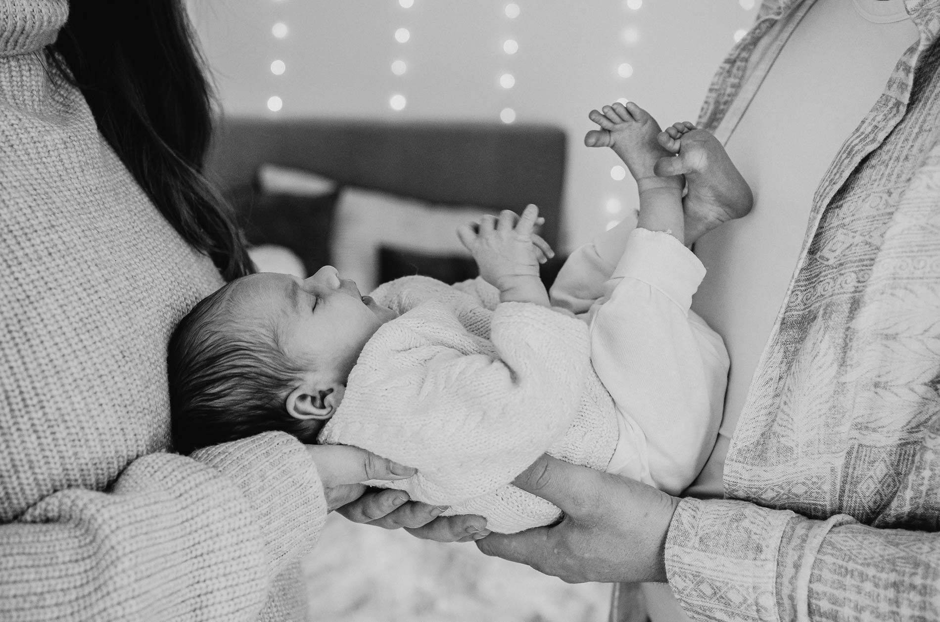 Baby-Fotoshooting und Neugeborenen Fotografie zuhause in Hamburg, Stade oder Hemmoor