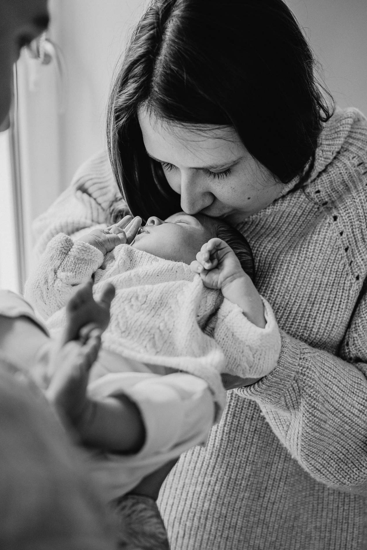 Baby-Fotoshooting und Neugeborenen Fotografie zuhause in Hamburg, Stade oder Hemmoor