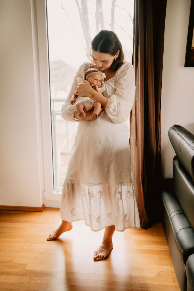 Baby-Fotoshooting und Neugeborenen Fotografie zuhause in Hamburg, Stade oder Hemmoor